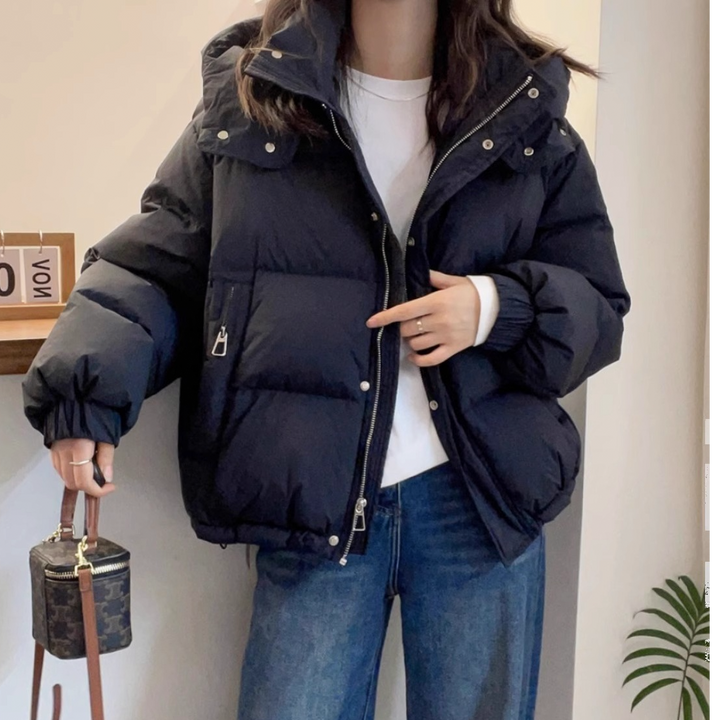 Damen Winterjacke mit voluminösem Schnitt Echoarchiv