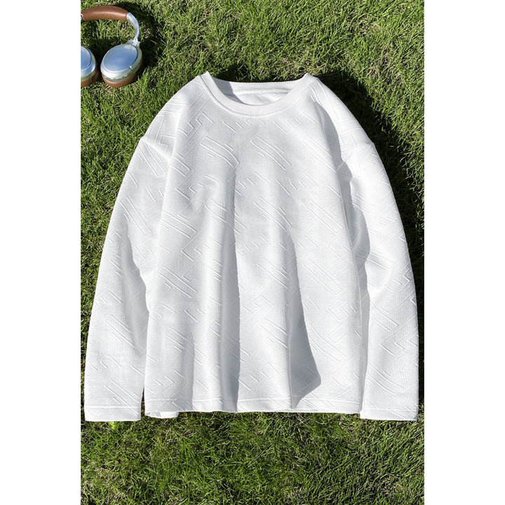 Damen Edler Strickpullover mit texturiertem Muster Echo Archiv