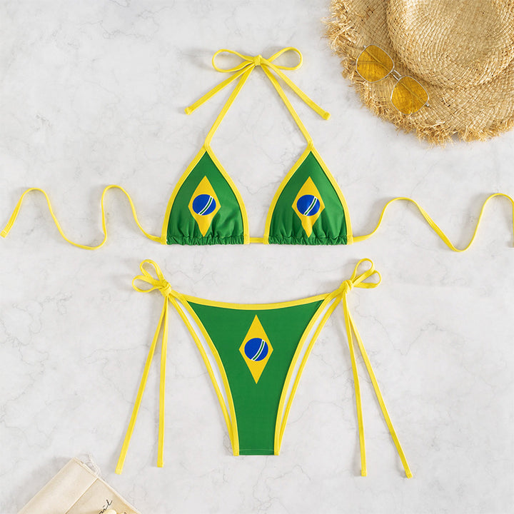 Damen Triangel-Bikini mit brasilianischem Flair Echo Archiv