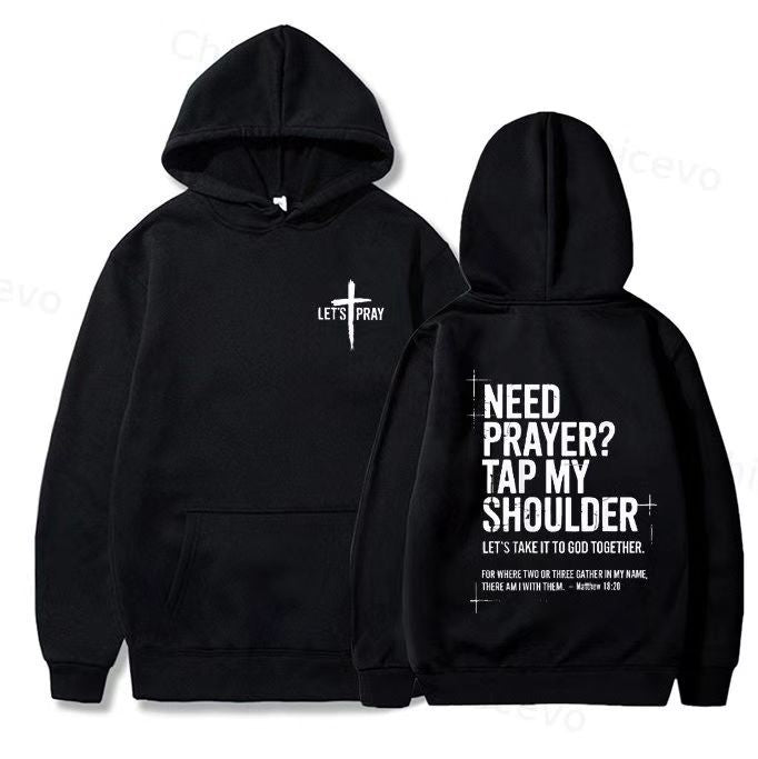 Unisex Kapuzenpullover mit motivierendem Schriftzug Echoarchiv