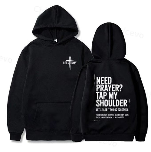 Unisex Kapuzenpullover mit motivierendem Schriftzug Echoarchiv