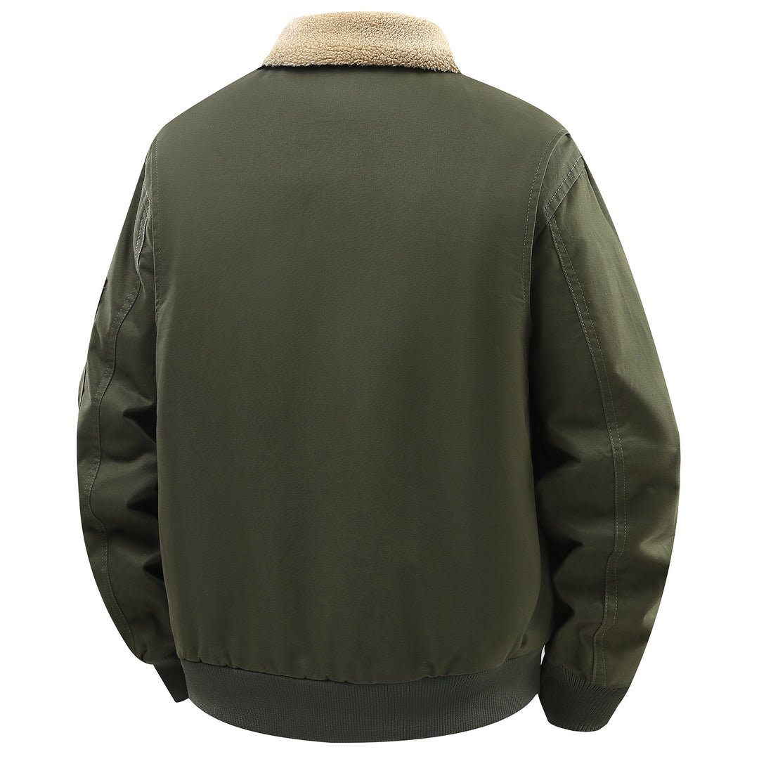 Herren Utility-Jacke mit kuscheligem Innenfutter und vielseitigen Taschen Echoarchiv