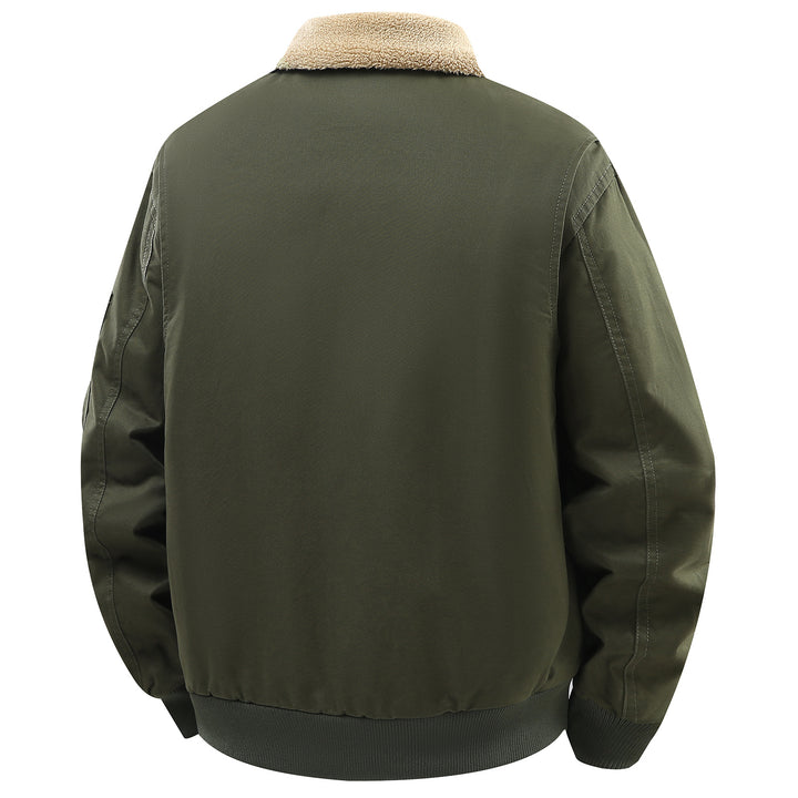 Herren Utility-Jacke mit kuscheligem Innenfutter und vielseitigen Taschen Echoarchiv