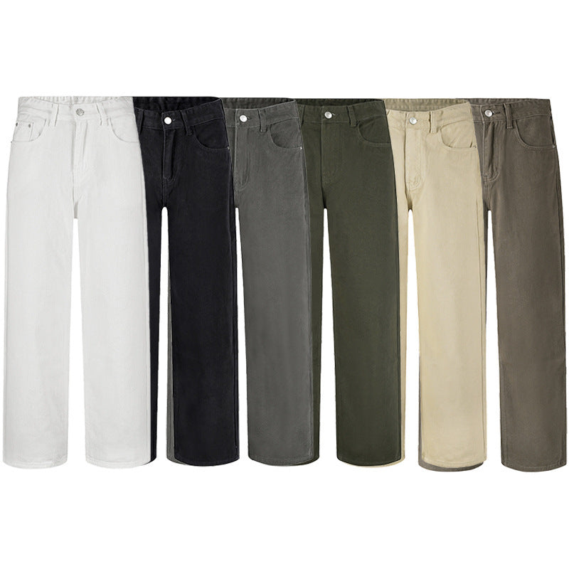 Herren Weit geschnittene Relaxed-Denim-Jeans im geraden Baggy-Schnitt mit hoher Bundlinie Echo Archiv