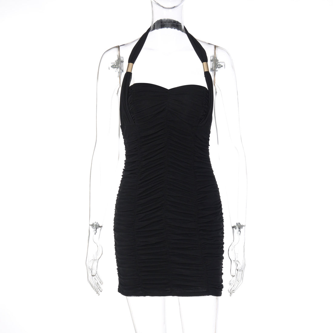 Damen Figurbetontes Korsettkleid mit Raffungen – Élara