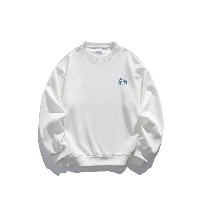 Unisex Lockeres Rundhals-Sweatshirt mit feiner Waffelstruktur Echoarchiv