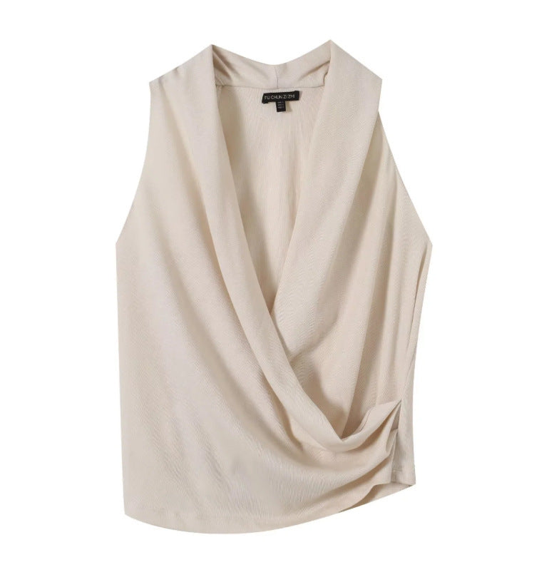 Damen Wickeloberteil mit elegantem, fließendem Stoff Echo Archiv