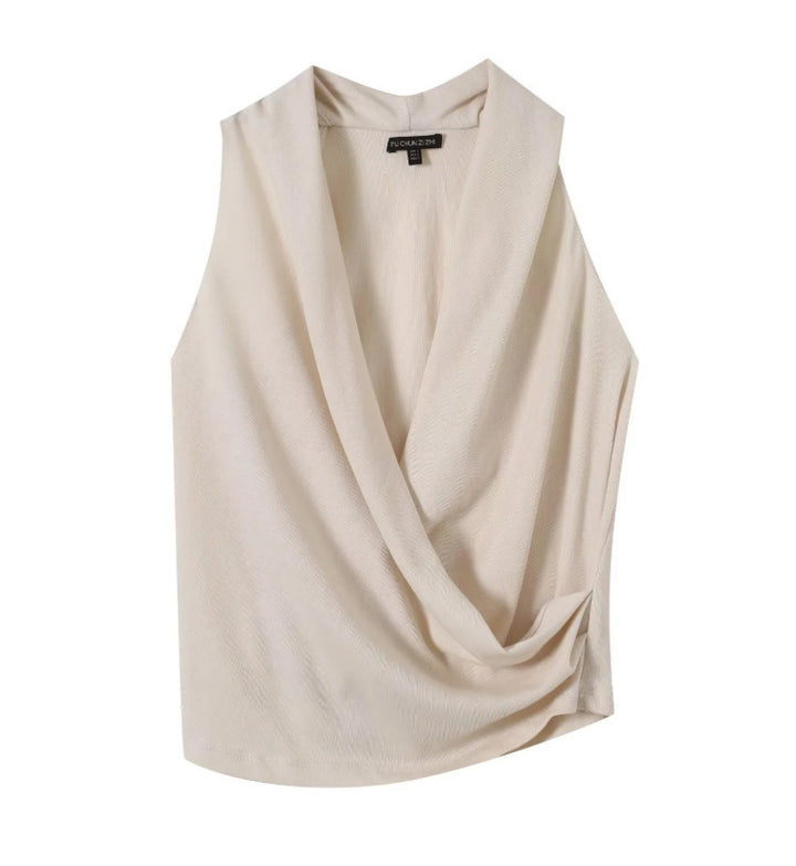 Damen Wickeloberteil mit elegantem, fließendem Stoff Echo Archiv