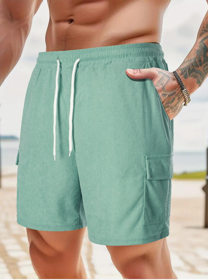 Herren Freizeithose mit praktischen Seitentaschen und elastischem Bund Echoarchiv