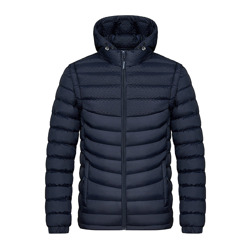 Herren Leichte gesteppte Winterjacke Echo Archiv