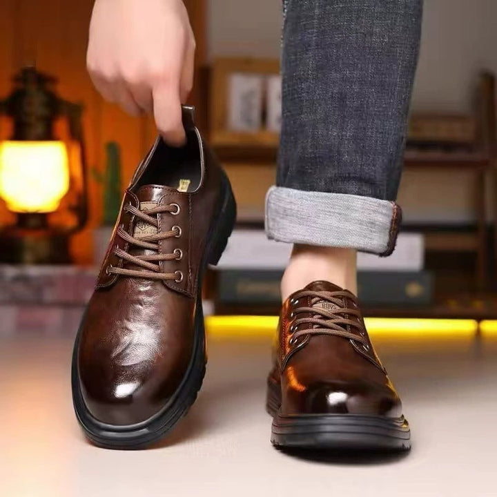 Herren Elegante Schnürschuhe aus hochwertigem Material mit rutschfester Sohle Echoarchiv