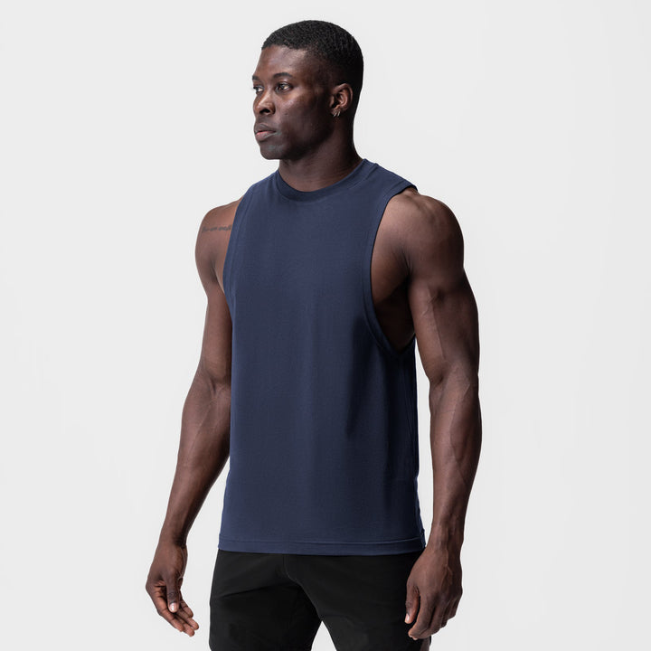 Herren Sportliches Muskelshirt mit weitem Armloch Echoarchiv