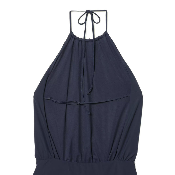 Damen luftiges Halterneck-Kleid mit elastischem Taillenbund Echo Archiv