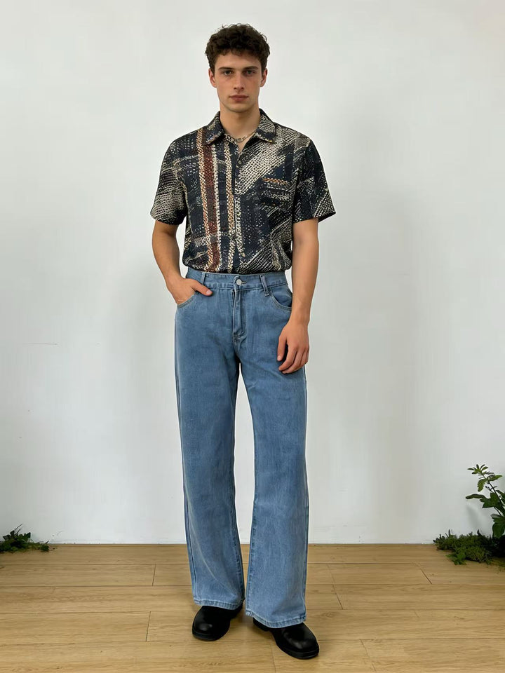 Herren Cargo-Jeans mit praktischen Taschen und lässigem Schnitt Echo Archiv
