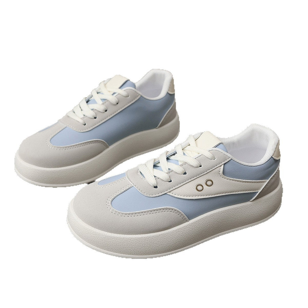 Damen Plattform Sneakers mit sportlichem Chic und gepolstertem Innenfutter Echo Archiv