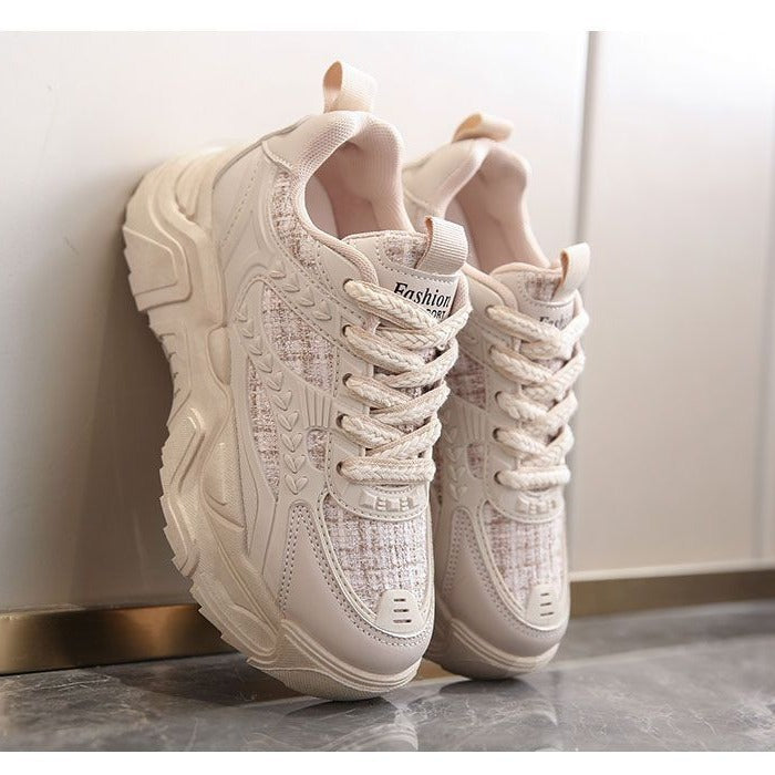 Damen Sportliche High-Top Sneakers mit atmungsaktiver Oberflächenstruktur Echo Archiv