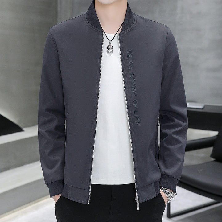 Elegante, lässige Herrenjacke mit hohen Taschen Echo Archive