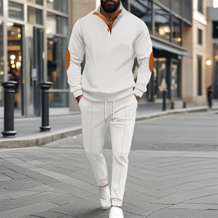 Herren modischer Sportpullover mit praktischen Zip-Details und bequemer Passform Echoarchiv