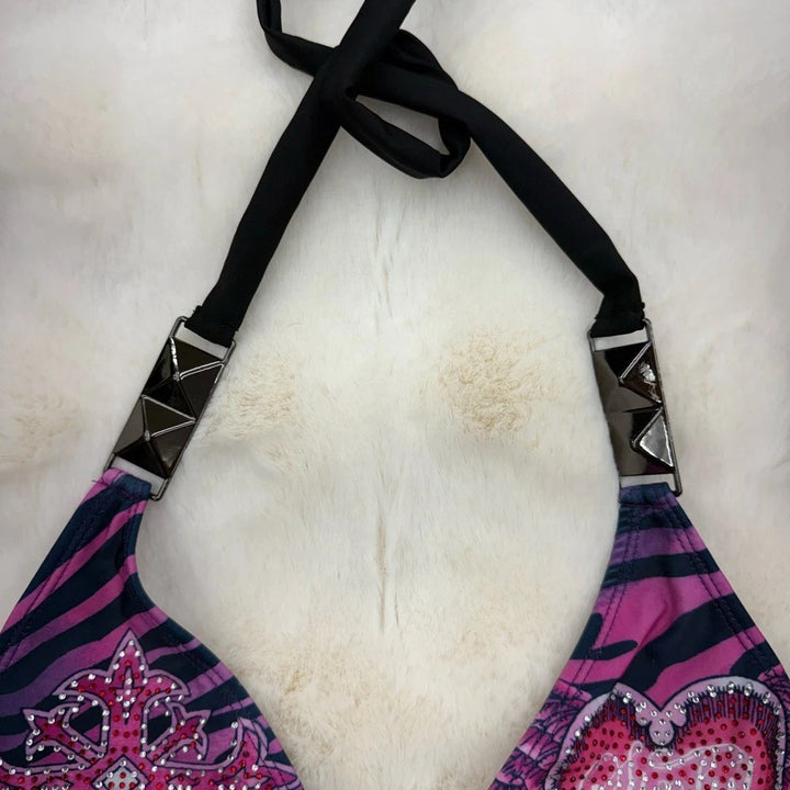 Damen Triangel-Bikini mit Verzierungen Echo Archiv