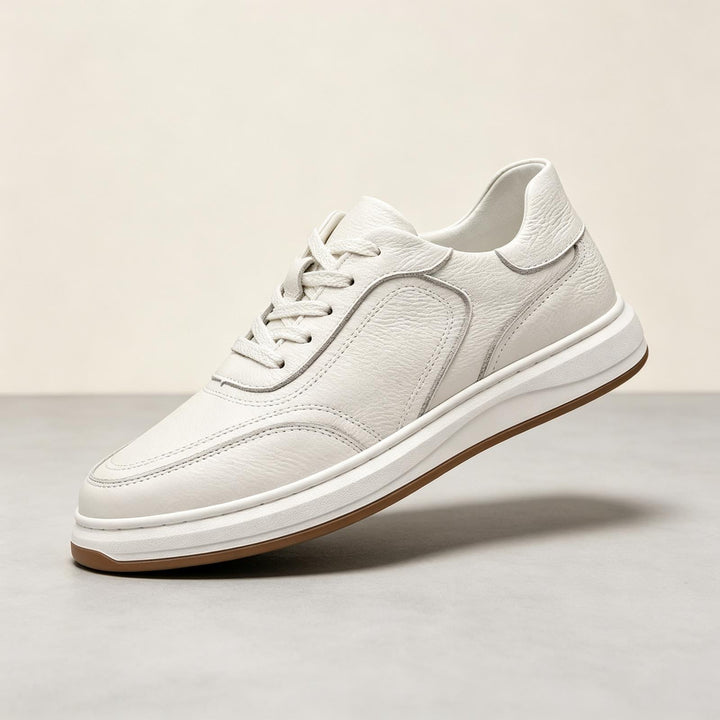 Herren Komfortable Leder Sneakers Echoarchiv