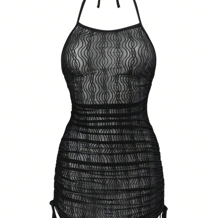 Damen Bikiniset mit floralem Wickeloberteil und hoch geschnittener Hose Echo Archiv