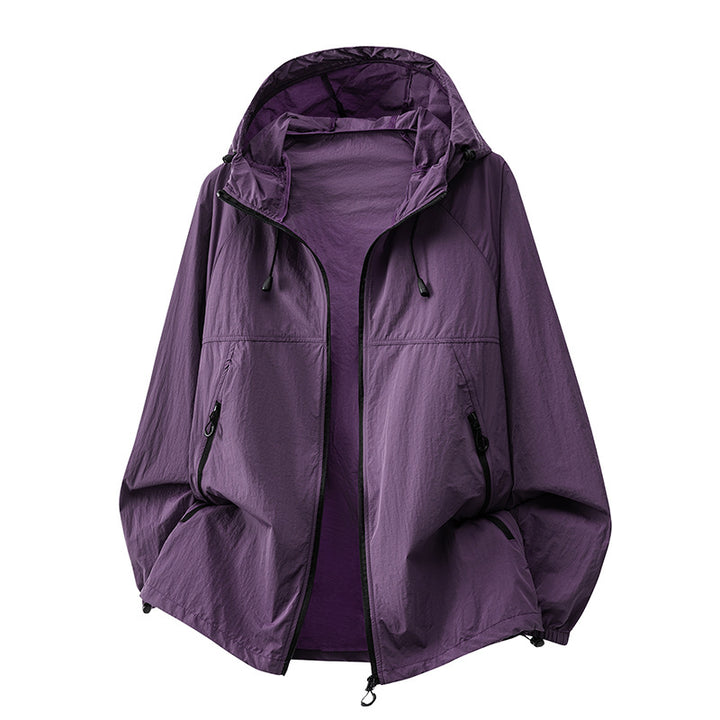 Herren Technische Kapuzenjacke mit Reißverschluss – Taviero