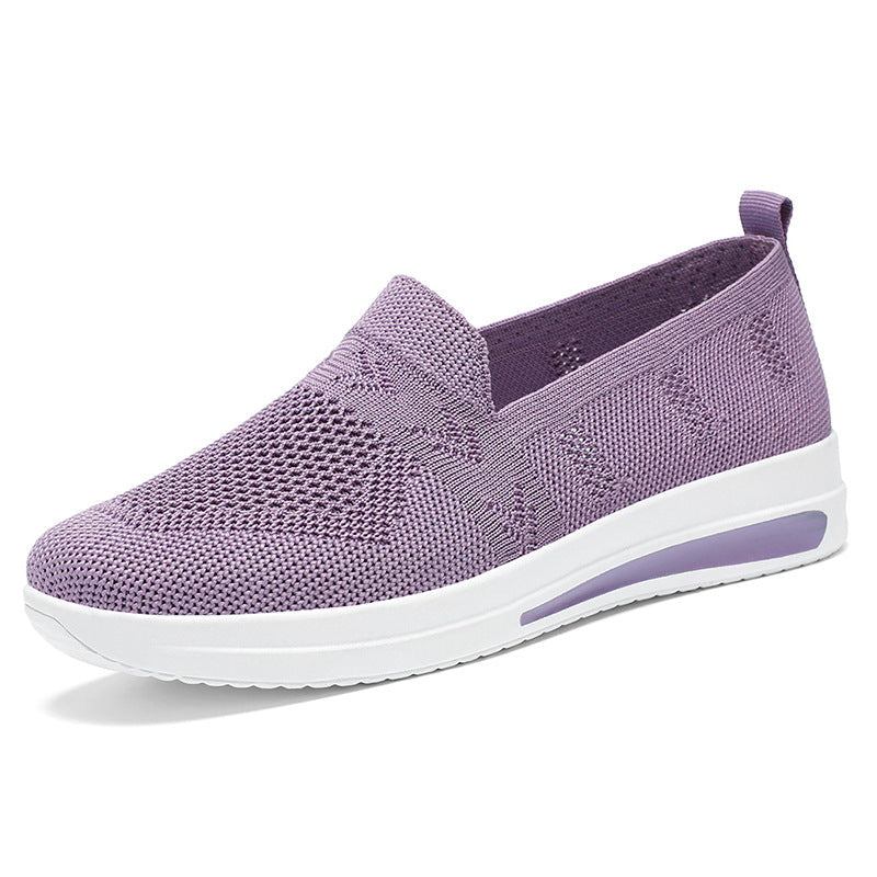 Damen Atmungsaktive Slip-On Sneakers mit flexiblem Obermaterial und komfortablem Fußbett Echo Archiv