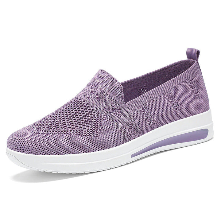Damen Atmungsaktive Slip-On Sneakers mit flexiblem Obermaterial und komfortablem Fußbett Echo Archiv