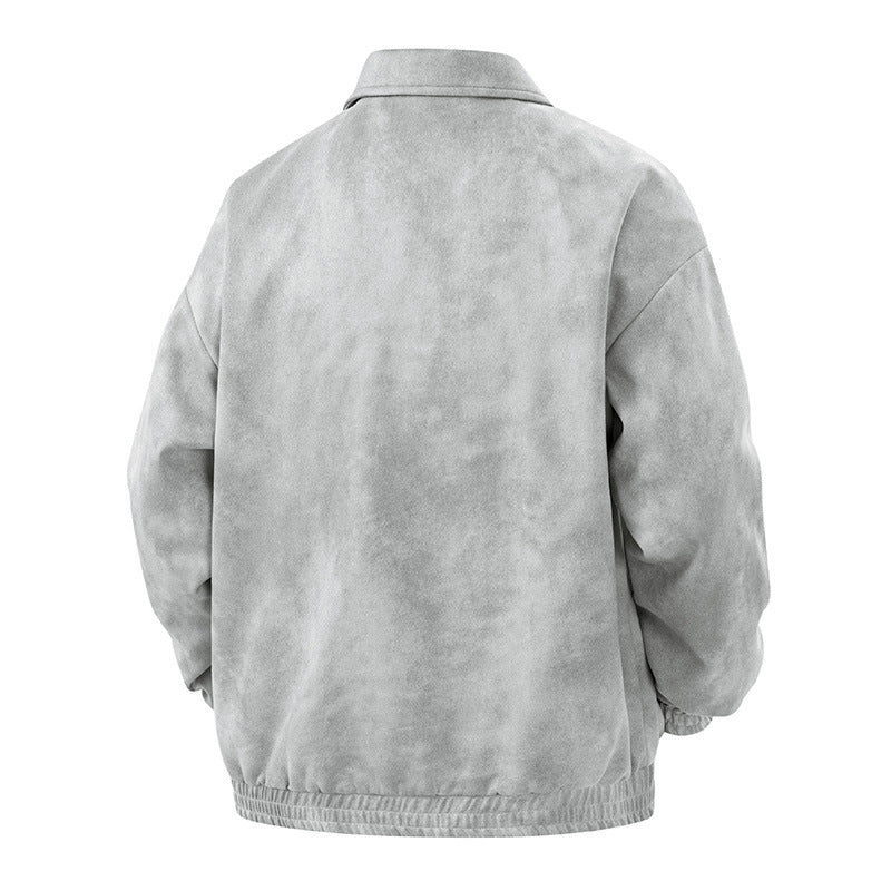 Herren schicke Suede Jacke Echoarchiv