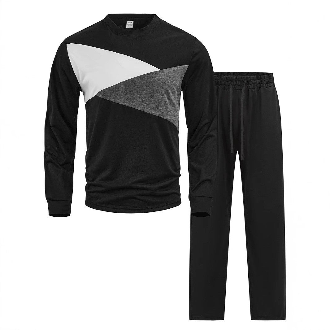 Herren Sportliches Set mit Farbblockdesign Echoarchiv