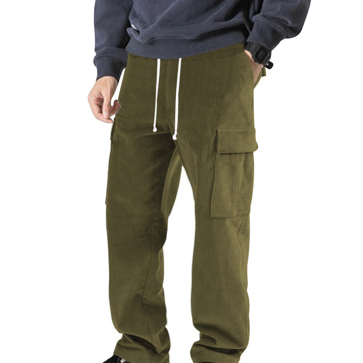 Herren Cargo-Hose mit elastischem Bund und praktischen Seitentaschen Echoarchiv