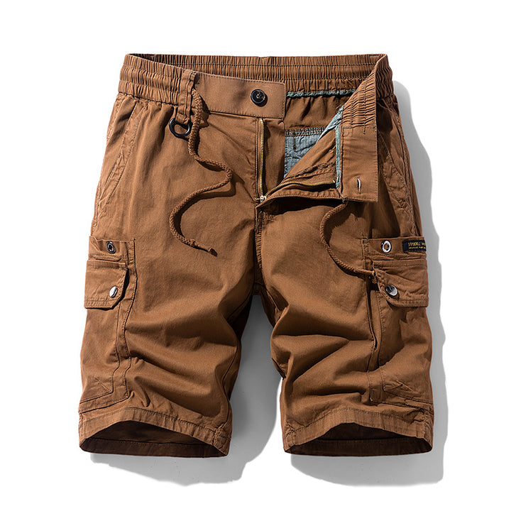 Herren Cargo-Shorts mit elastischem Bund und multifunktionalen Taschen Echoarchiv