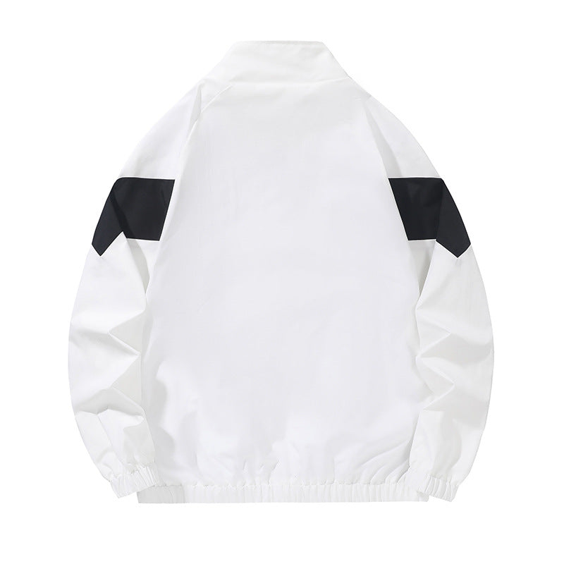 Herren Sportliche Leichte Windbreaker-Jacke Echo Archiv