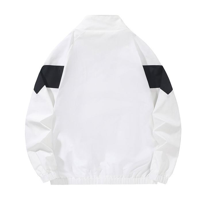 Herren Sportliche Leichte Windbreaker-Jacke Echo Archiv