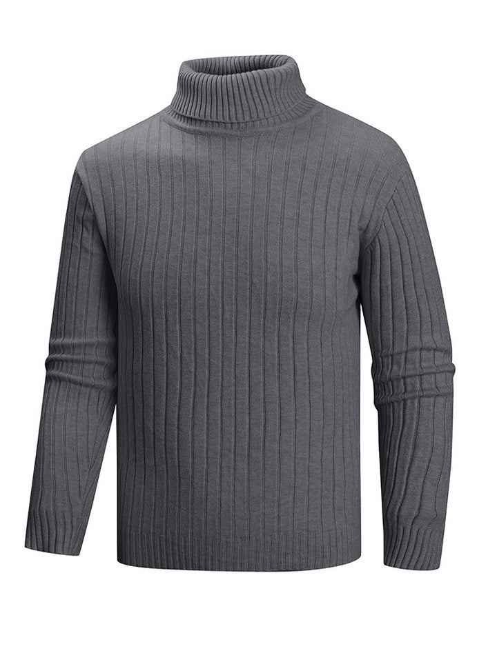 Herren Rollkragenpullover aus hochwertigem Feinstrick Echoarchiv