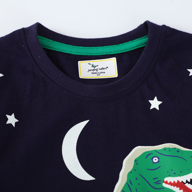 Jungen T-Shirt mit kreativem Dinosaurier-Motiv Echo Archiv 1784092377