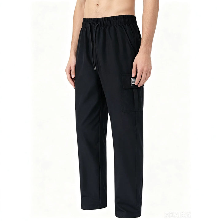 Herren Cargo-Hose mit elastischem Bund und praktischen Taschen Echo Archiv