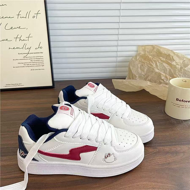 Damen Sneakers mit süßem Tierdesign und flauschigen Details Echo Archiv