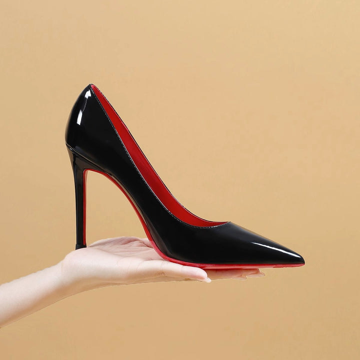Damen Spitz-Pumps mit hohem Stiletto-Absatz und Riemchen Echo Archiv