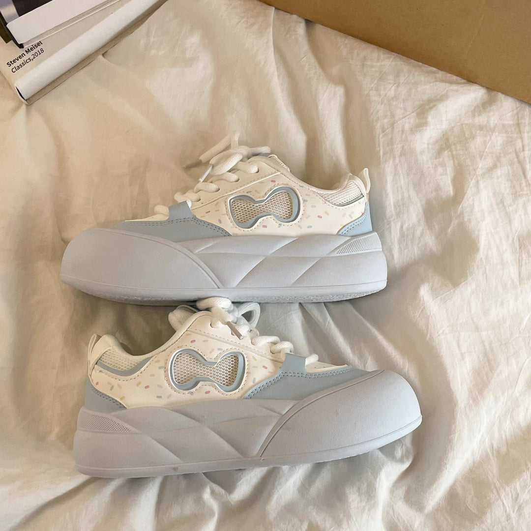 Damen Sportliche Sneakers mit dicker, flexibel dämpfender Sohle Echo Archiv