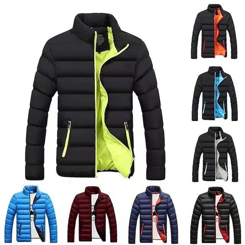 Herren nan gesteppte Thermojacke mit hohem Stehkragen und wasserabweisender Außenhülle Echo Archiv