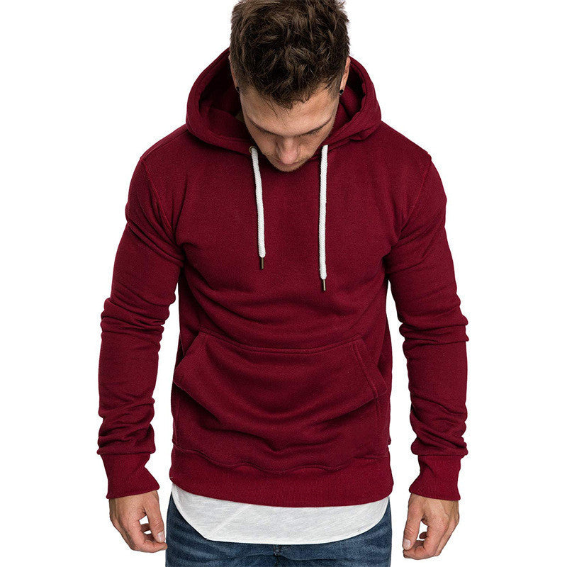 Herren lässiger Kapuzenpullover Echoarchiv