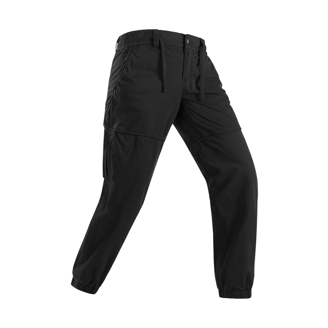 Herren Leichte Cargo-Jogginghose mit Tunnelzug, Kniepasse und elastischen Bündchen Echo Archiv