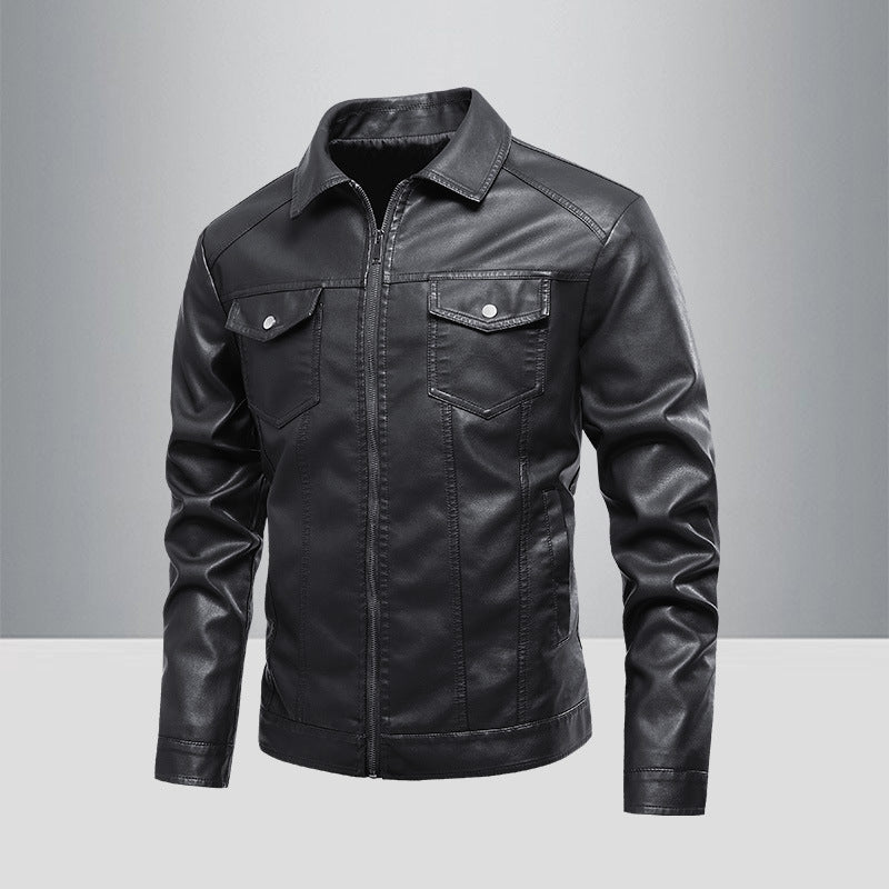 Herren Modische Sommerjacke im Biker-Stil Echo Archiv