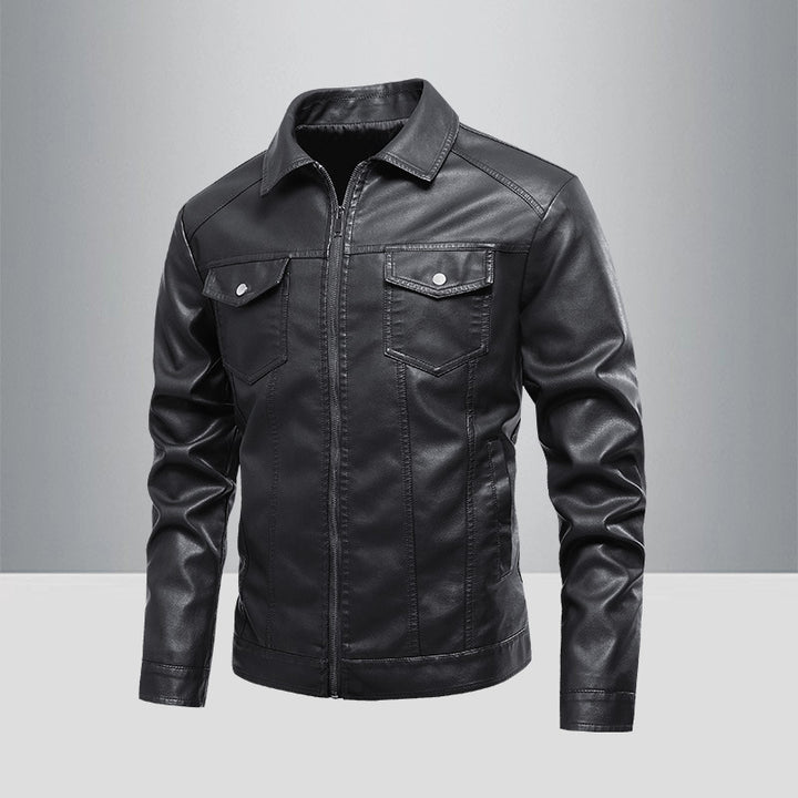 Herren Modische Sommerjacke im Biker-Stil Echo Archiv
