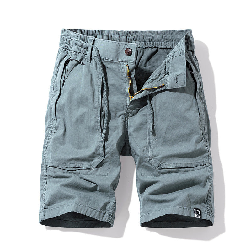 Herren Cargo-Shorts mit elastischem Bund und praktischen Multifunktionstaschen Echoarchiv