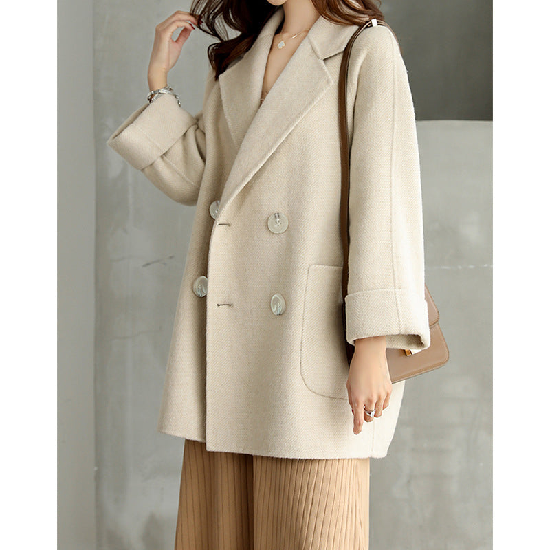 Damen Elegante Oversized-Blazerjacke Echoarchiv