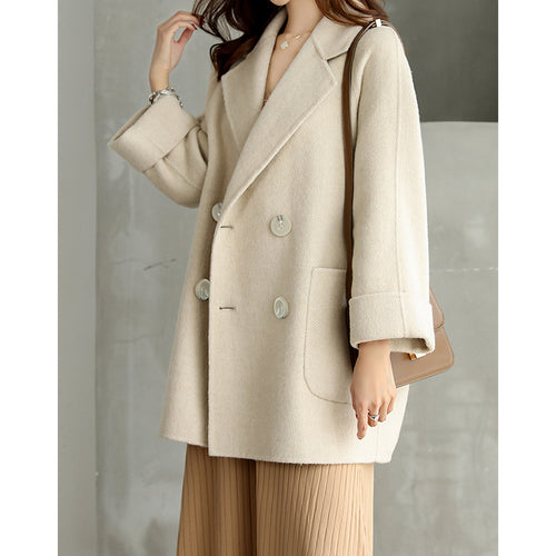 Damen Elegante Oversized-Blazerjacke Echoarchiv