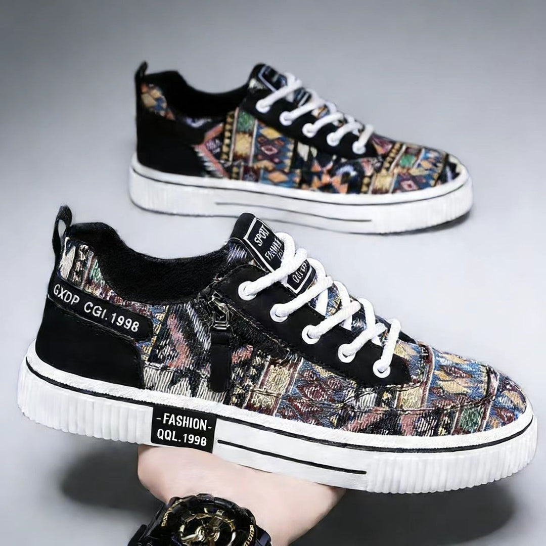 Unisex Freizeit-Sneaker mit modischem Ethno-Muster Echoarchiv