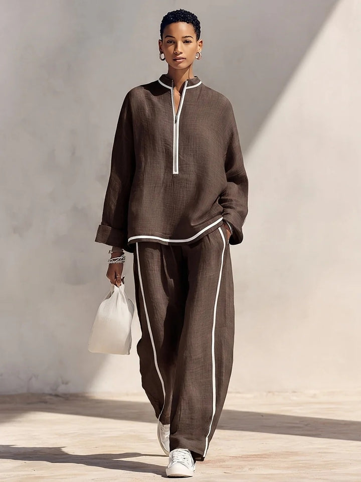 Damen Luftiges und elegantes Pyjama-Set Echo Archiv